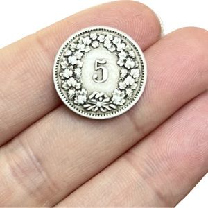 🎈$5 add on - 1913 Switzerland 5 Rappen